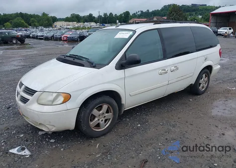 2006 Dodge Grand Caravan Sxt из США, поврежденный, VIN 2D4GP44LX6R770973
